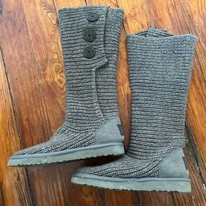 UGG | Grey Women's Classic Cardy Boots